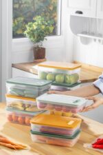 Tupper Model - Vakumlu - Mikrodalga Buzluk Saklama Kabı 3,8LT - Görsel 5