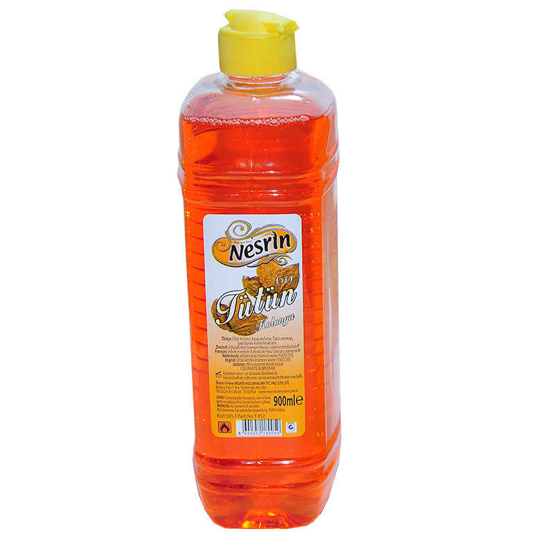 Tütün Kolonyası 900ML - Nesrin Tütün Kolonyası 60 Derece Pet Şişe 900 ML - Görsel 1