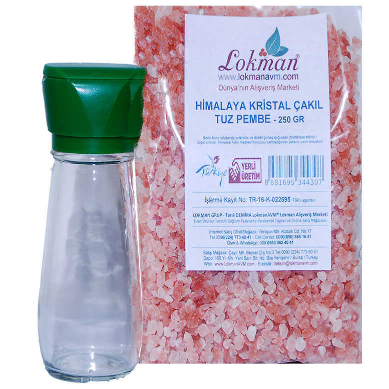 tuz-karabiber-degirmeni-yesil-himalaya-cakil-tuz-pembe-250-gr-lokmanavm-24278-93-b.jpg Tuz Karabiber Değirmeni Yeşil + Himalaya Çakıl Tuz Pembe 250 Gr - Görsel 1