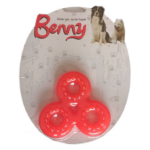 Benny Köpek Oyuncağı Üçlü H 9 x 9 cm Kırmızı - Görsel 3