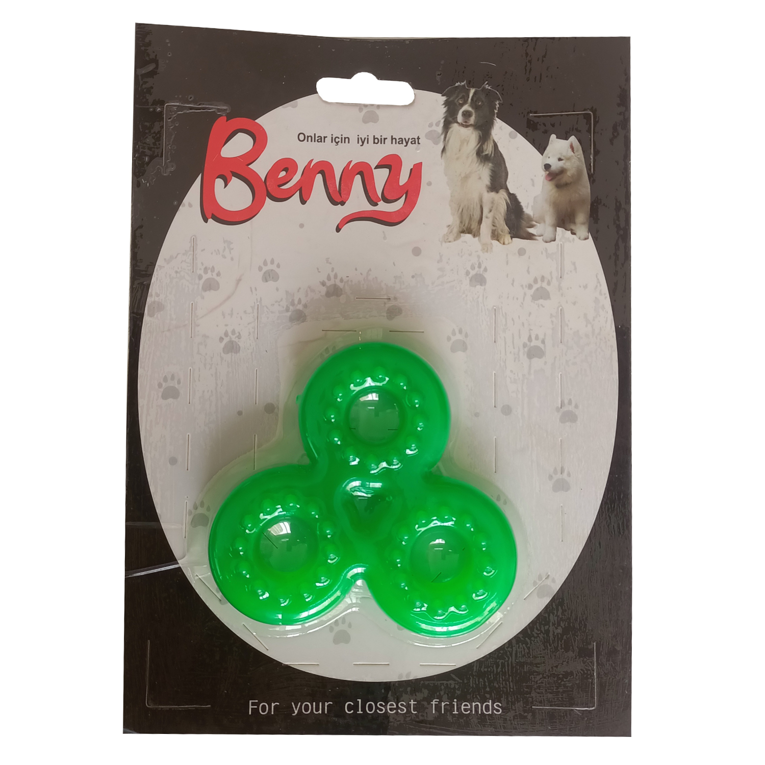 ucgoz-yesil-1-png.png Benny Köpek Oyuncağı Üçlü H 9 x 9 cm Yeşil - Görsel 1