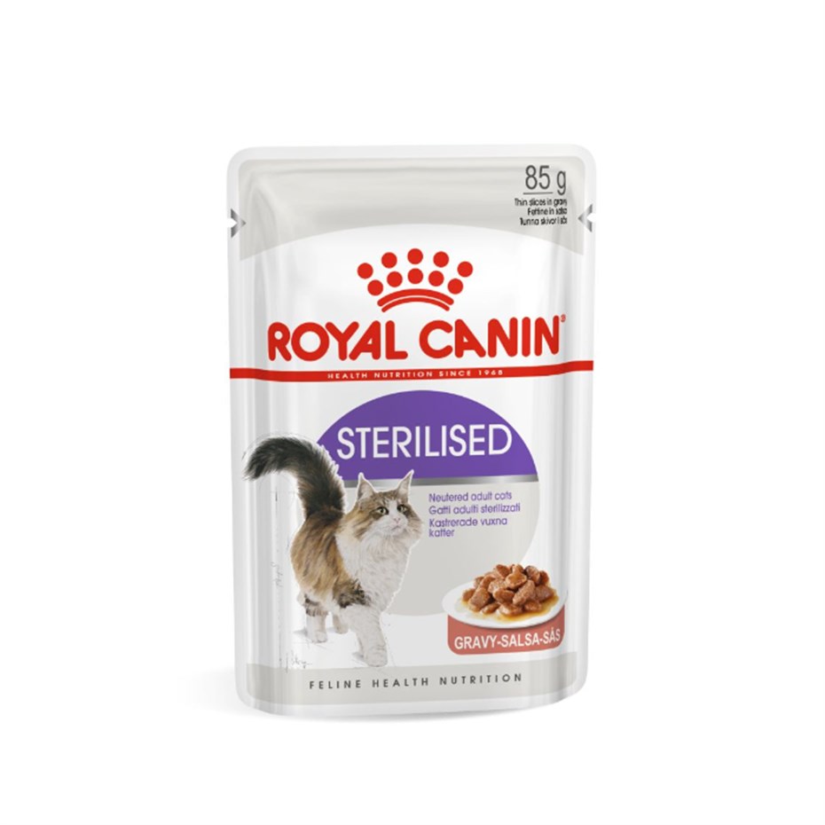 uploads-urunresimleri-buyuk-royal-canin-gravy-sterilised-kisirlast-fa1b-png.jpg Sos İçinde Kısırlaştırılmış Yetişkin Kedi Konservesi 85gr - Görsel 1