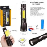 Watton WT-602 Mıknatıslı Uzun Menzilli El Feneri