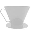 V60 Dripper Filtre Kahve Demleme Aparatı - Beyaz