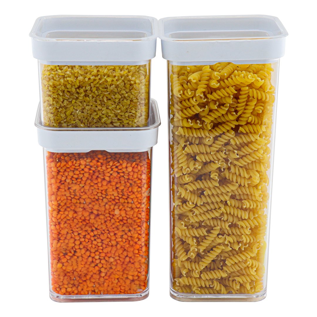 vakumlu-ka-2157-1.jpg Vakumlu Kare Saklama Kabı - 0,50 Litre - Görsel 1