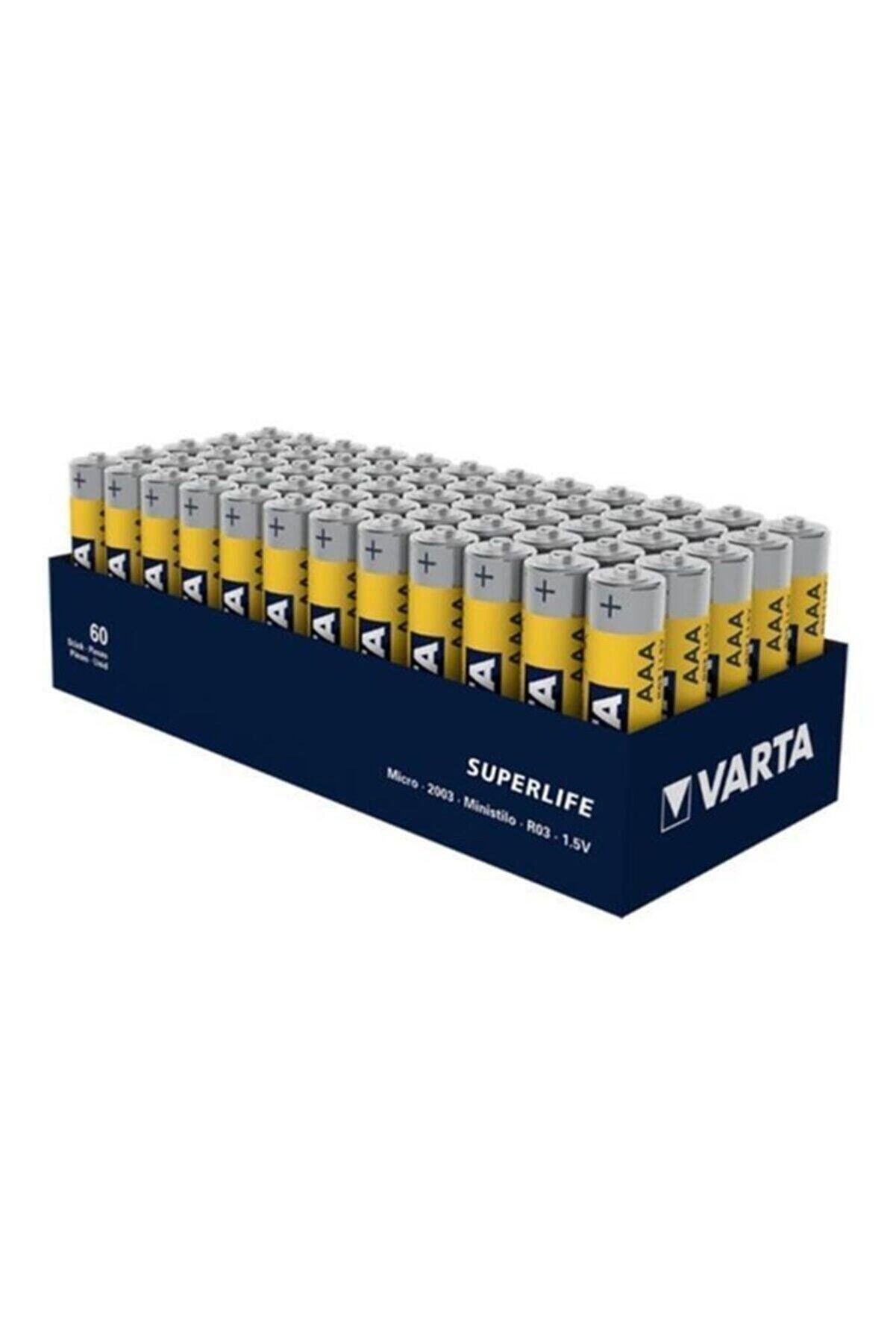 varta-superlife-cinko-aaa-14563-1.jpg Varta Superlıfe Çinko Aaa Ince Kalem Pil 60lı Paket - Görsel 1