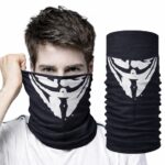 Vendetta Maskesi Desenli Baf Bandana  Çok Amaçlı Yüz Boyunluk Bandana 4 No