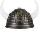 Viking Başlığı Asteriks Başlığı Altın Renk