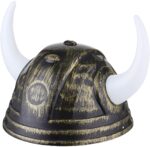 Viking Başlığı Asteriks Başlığı Altın Renk - Görsel 2
