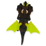 3 Başlı Mitolojik Ejderha - Pilli Yerde Gezen Sesli Figür  - 1 ADET - Görsel 2