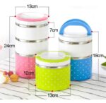 Hiper 2 Katlı Vakumlu Yemek Termosu - 930 ml - Görsel 5