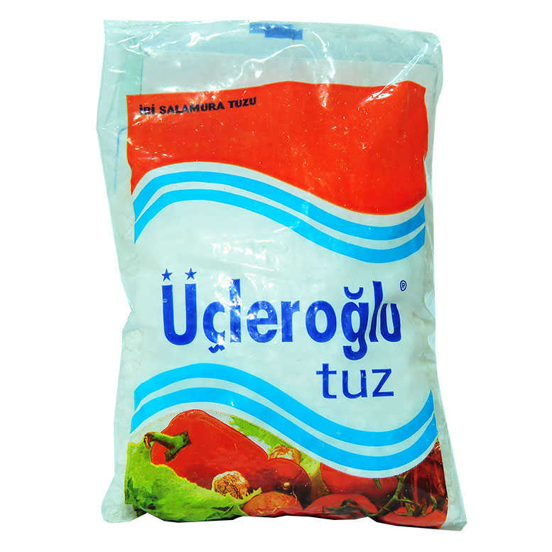 İri Salamura Çakıl Tuzu 1500Gr - Üçleroğlu Yemeklik ve İri Salamura Çakıl Tuzu 1500 Gr - Görsel 1