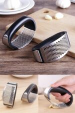 Yeni Sarımsak Ezici Paslanmaz Çelik Garlic Press - Görsel 2