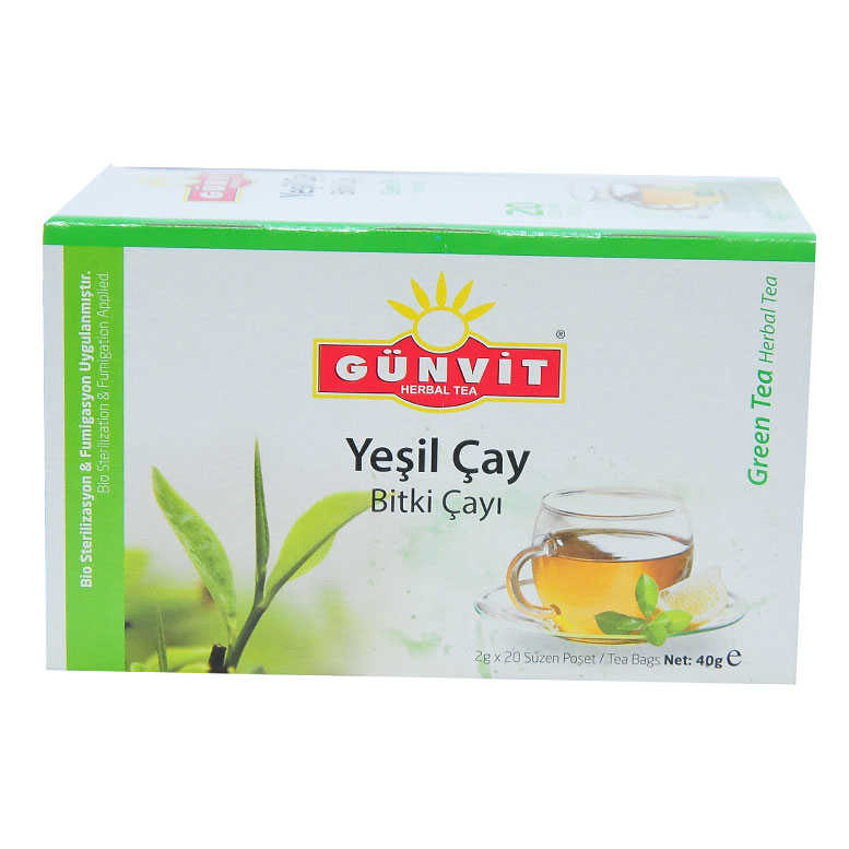 Yeşil Çay Bitki Çayı 20 Süzen Pşt - Doğan Yeşil Çay Çayı 20 Süzen Poşet - Görsel 1