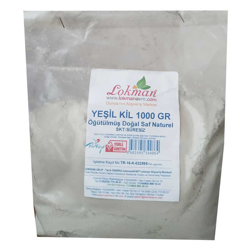 yesil-kil-ogutulmus-dogal-saf-naturel-1000-gr-paket-lokmanavm-32162-10-b.jpg Yeşil Kil Öğütülmüş Doğal Saf Naturel 1000 Gr Paket - Görsel 1