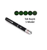 Yeşil Lazer Pointer 5000 mW 15 Km Etkili (Tek Başlık 5 Model) - Görsel 2
