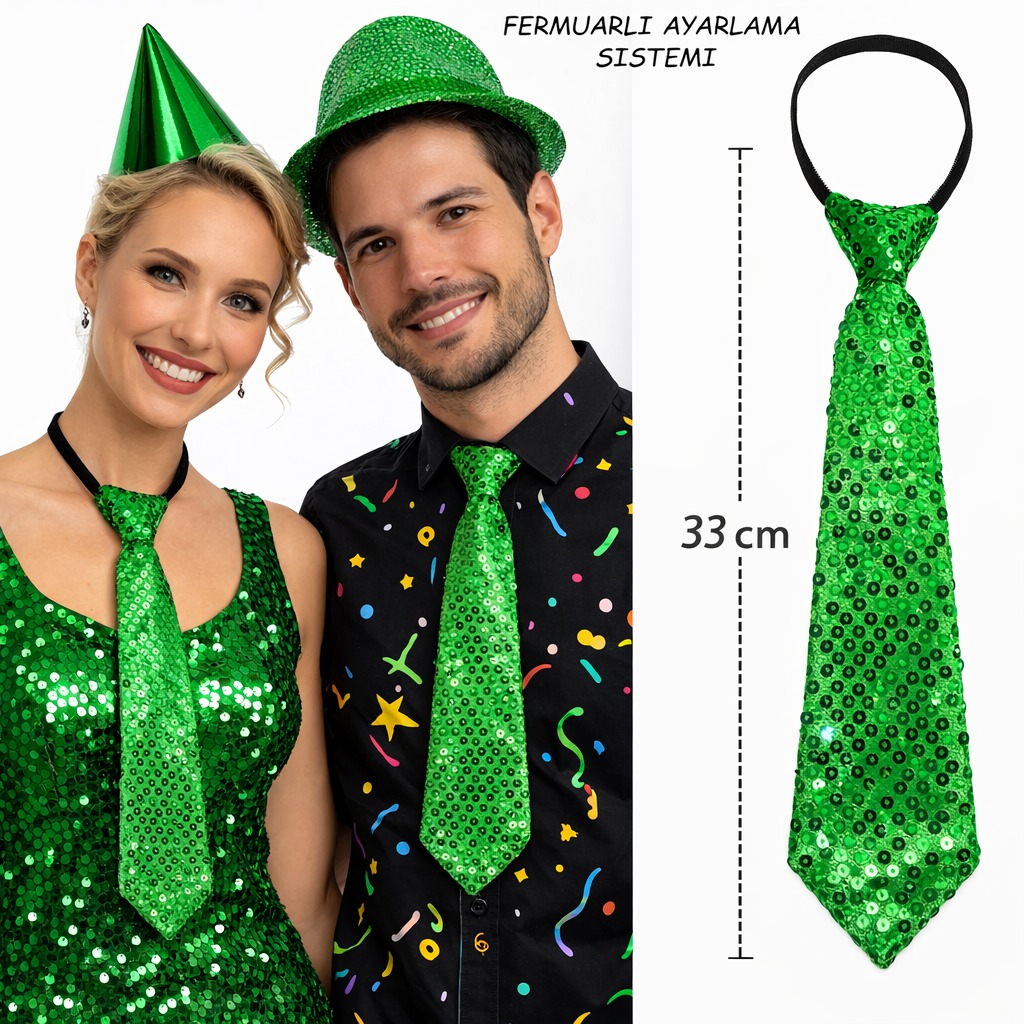 yesil-renk-pul-payetli-isiltili-parti-kravati-33-cm-resim-5422.jpg Yeşil Renk Pul Payetli Işıltılı Parti Kravatı 33 cm - Görsel 1
