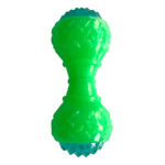 Aktivite Sesli ve Işıklı Köpek Oyuncak Dumbel 5x15 cm Yeşil - Görsel 3