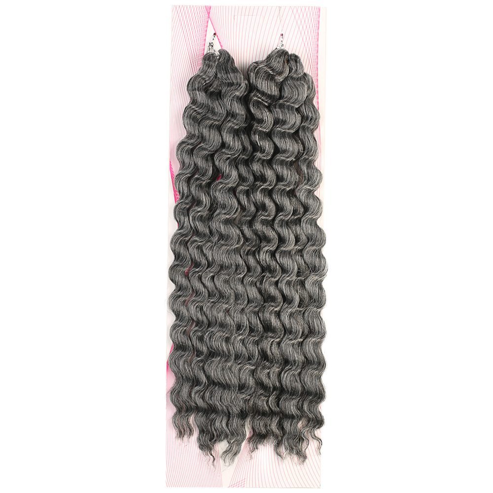 yg171.jpg Nice Bulk Afro Su Dalgası / Koyu Gri - Görsel 1