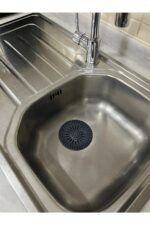 Yuvarlak  Süzgeçli Silikon Mutfak  Lavabo Ve Küvet Süzgeci Gider Süzgeci - Görsel 4