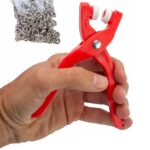 Yuvarlak Hlı Kuş Gözü Pensesi 9.5 Mm - Bebek Elbise Çıtçıt Montaj Seti 100Lü