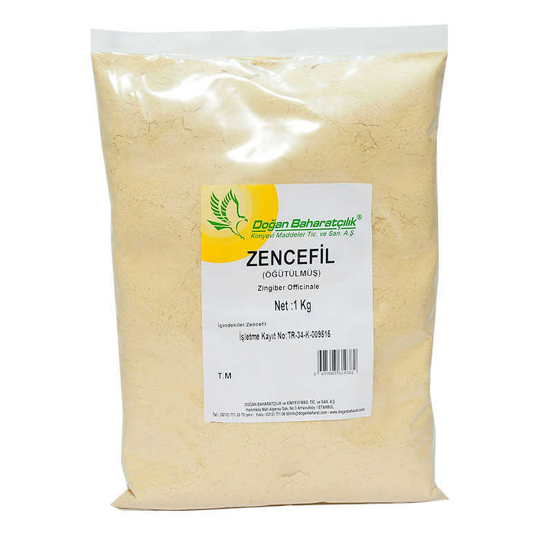 zencefil-koku-ogutulmus-dogal-1000-gr-paket-dogan-dogan-15407-80-b.jpg Zencefil Kökü Öğütülmüş Doğal 1000 Gr Paket - Görsel 1