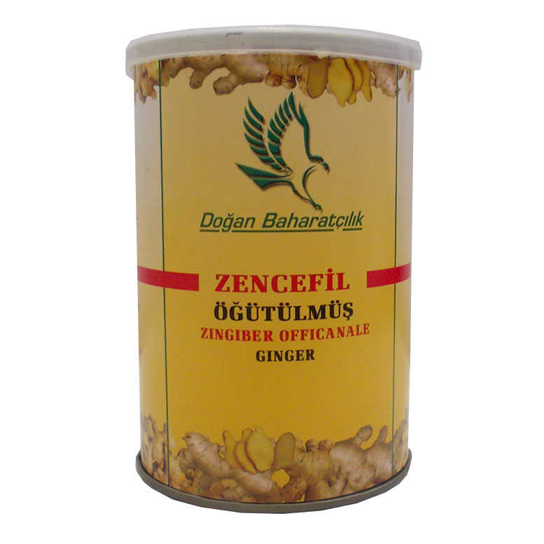 Zencefil Öğütülmüş Toz 150Gr Tnk - Doğan Baharat Zencefil Kökü Öğütülmüş Doğal 150 Gr Teneke Kutu - Görsel 1