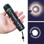 Watton WT-012 Zoomlu ve Oto Şarjlı Metal Fener - Görsel 5